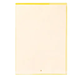 9 autocollants tue mouches/insectes jaune 17x24cm