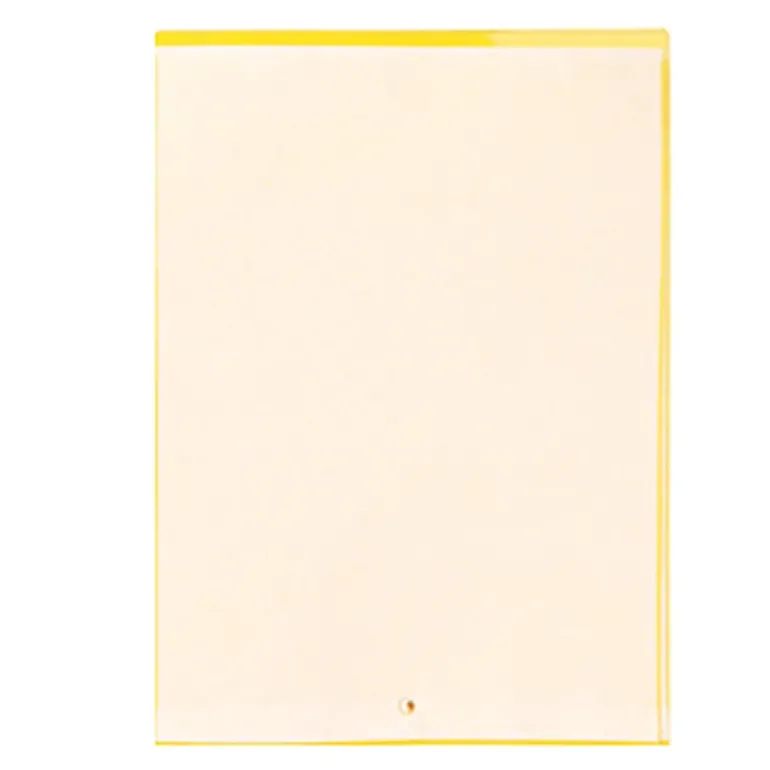 9 autocollants tue mouches/insectes jaune 17x24cm