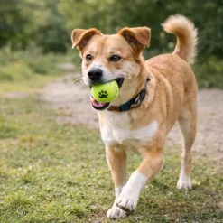 3 balles tennis Ø 6,25 cm en filet
