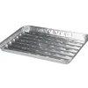 5 barquettes pour grillades bbq 34 x 23x 2,5 cm