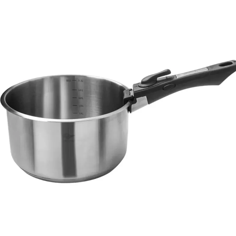 3 Casseroles avec manche amovible
