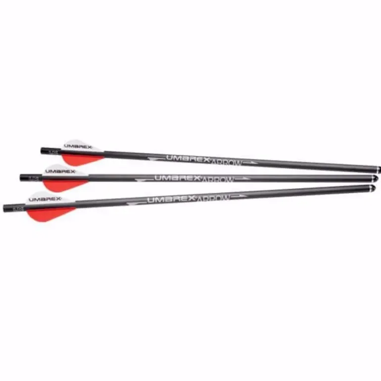 6 Flèches Airjavelin pointe field tip fibre de carbone 37,8cm