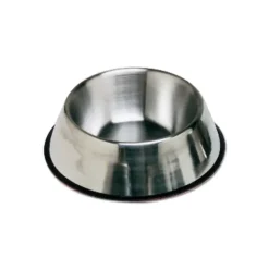 2 Gamelles en acier inoxydable 24 cm