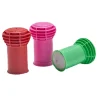 3 Pierres Décapantes Fibre Verre PP 6x4x3.2cm Rouge Rose Vert