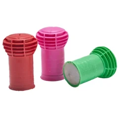 3 Pierres Décapantes Fibre Verre PP 6x4x3.2cm Rouge Rose Vert