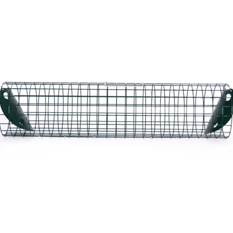 5 pièges tube à lapins et furets metal Ø 15 cm x longueur 60 cm