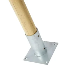 20 Piquets en Châtaignier Fraisé - Ø6cm x 2m - Certifiés PEFC