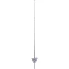 25 piquets flexibles ovales isolateurs 1,05m - Acier flexible - CHAPRON LEMENAGER