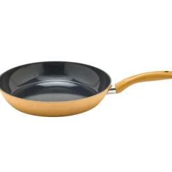3 Poêles Vitamine Alu Forgé Ø20/24/28cm Manche Bakélite