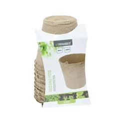 10 pots biodégradables pour semis Progarden