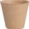 16 Pots Biodégradables Ronds Ø6cm pour Semis et Culture