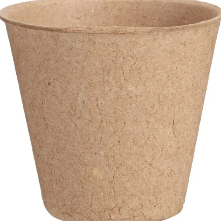 16 Pots Biodégradables Ronds Ø6cm pour Semis et Culture
