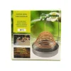 3 Spirales d'encens anti-moustique 8h citronnelle métal argenté
