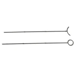 2 Supports Acier pour Panier de Ponte