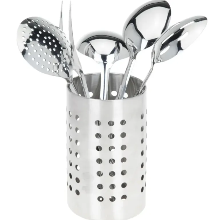 5 ustensiles de cuisine + support pot
