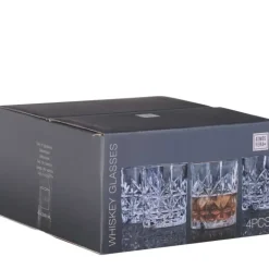 4 Verres Transparents 230ml - 228g Chacun