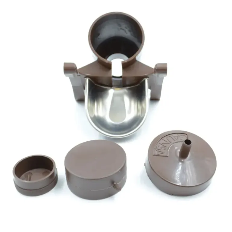Abreuvoir automatique système à flotteur fixation grillage