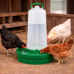 Abreuvoir base profonde pour volailles 12 litres