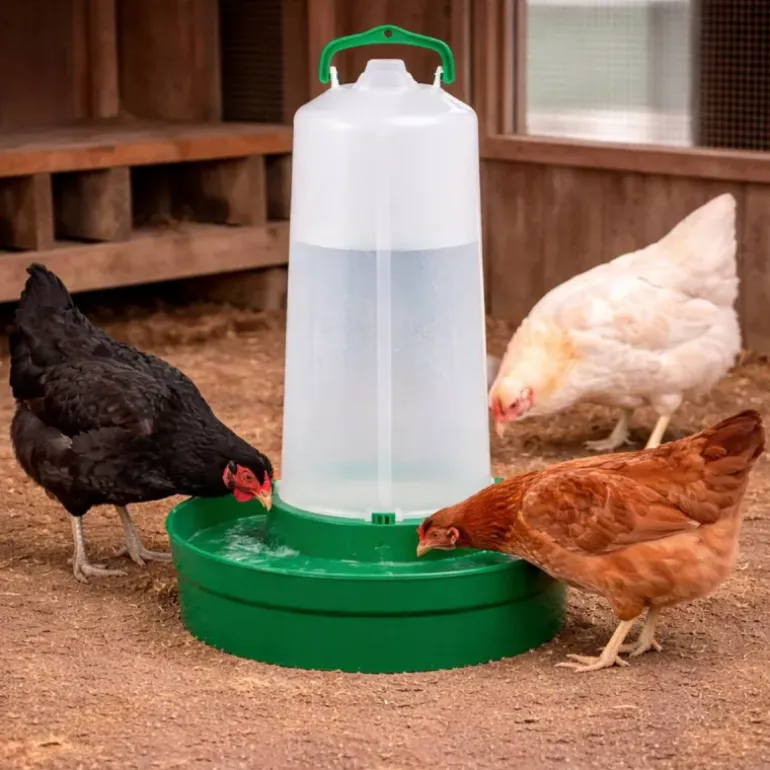Abreuvoir base profonde pour volailles 12 litres