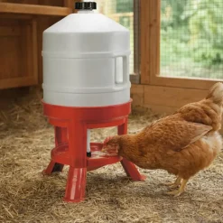 Abreuvoir fût plastique 30L avec poignée et pieds - NOVITAL