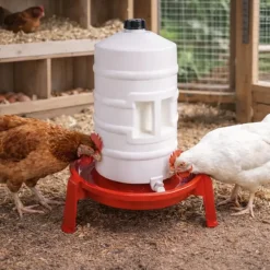 Abreuvoir fût plastique 20L avec poignée et pieds - NOVITAL