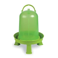 Abreuvoir gradué sur pied avec poignée vert 5L