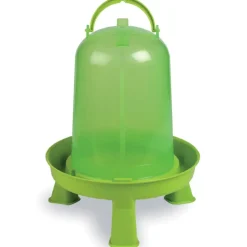 Abreuvoir gradué sur pied avec poignée vert 10L