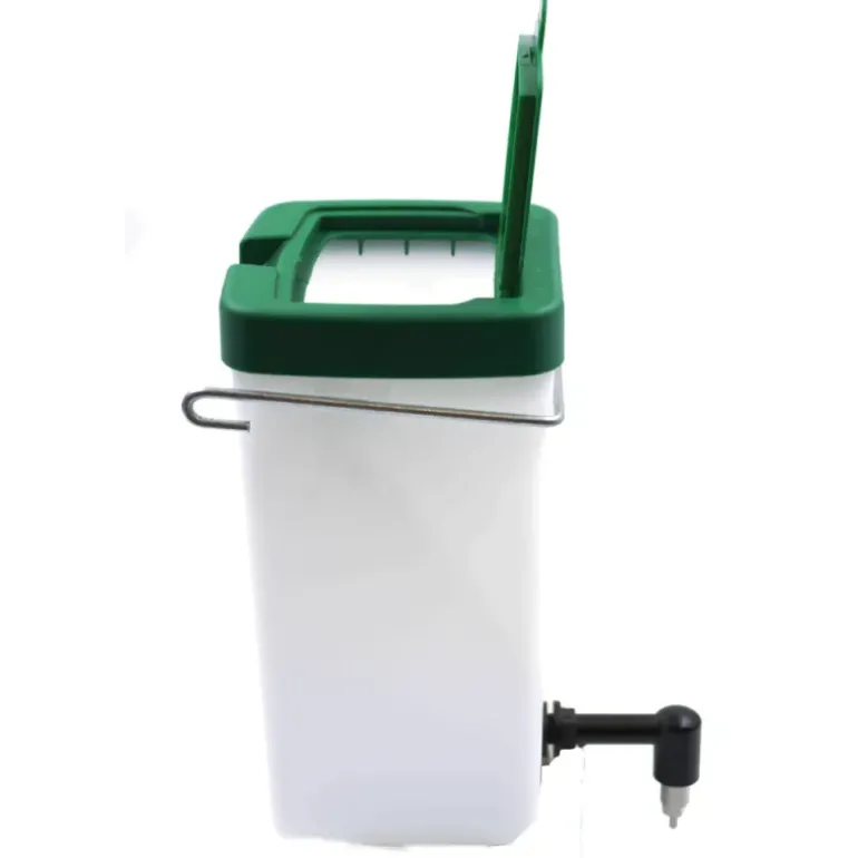Abreuvoir lapins pipette PVC 1L fixation cage à l'unité