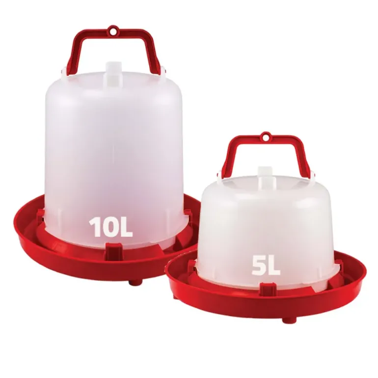 Abreuvoir plastique poule premium robuste avec poignée 10 L