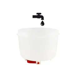 Abreuvoir plastique poule premium robuste avec poignée 5 L