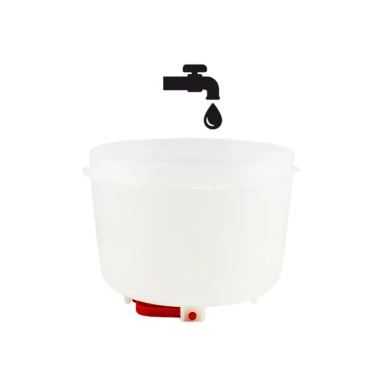 Abreuvoir plastique poule premium robuste avec poignée 5 L