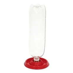 Abreuvoir porte bouteille poussins et cailles 0,75 L diamètre 13 cm