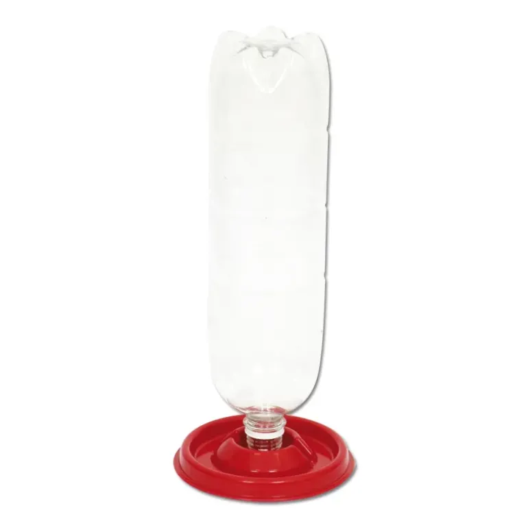 Abreuvoir porte bouteille poussins et cailles 0,75 L diamètre 13 cm