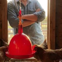 Abreuvoir poules et volailles automatique à suspendre