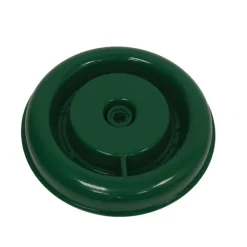 Abreuvoir seau à anse blanc et vert contenance 18 L Olba