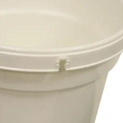 Abreuvoir seau à anse blanc et vert contenance 18 L Olba