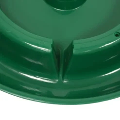 Abreuvoir seau à anse blanc et vert contenance 18 L Olba