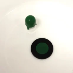 Abreuvoir seau à anse blanc et vert contenance 18 L Olba