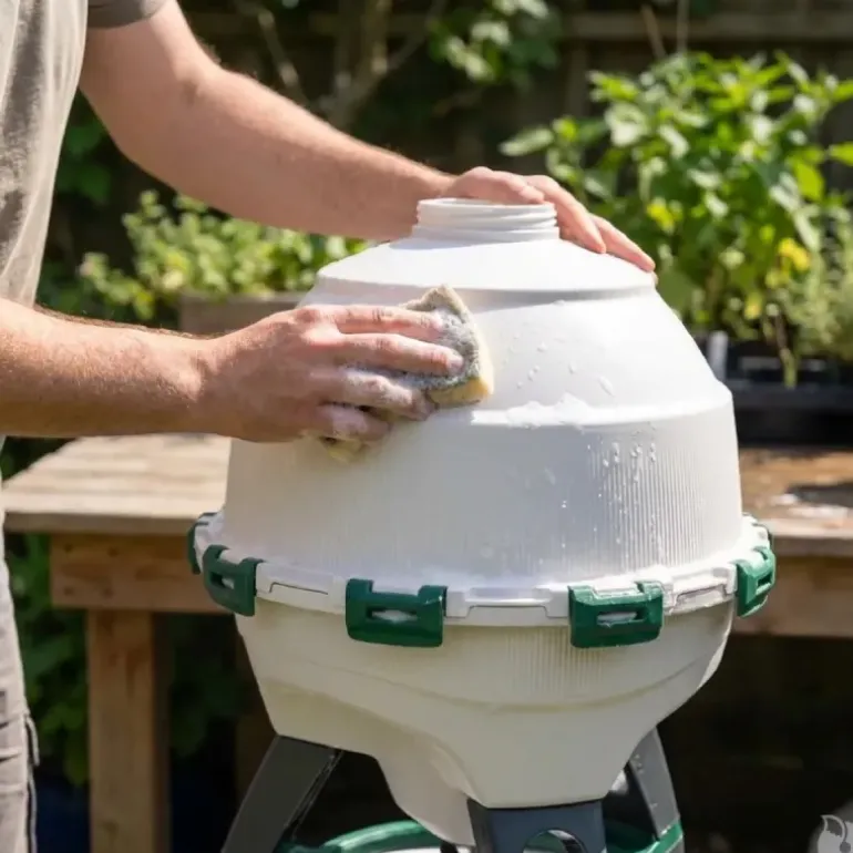 Abreuvoir sur pieds Olba Optimus plastique 25L réservoir démontable