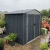 Abri de jardin Durance en acier - 2 portes battantes 4,73m²