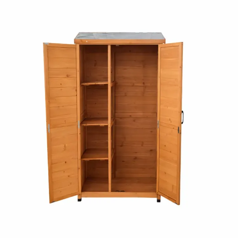 Abri de jardin Sambre en bois Hauteur 174 cm - 2 portes 0,44m²