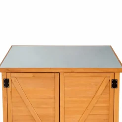 Abri de jardin Sambre en bois Hauteur 174 cm - 2 portes 0,44m²