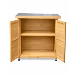 Abri de jardin Sambre en bois Hauteur 93 cm - 2 portes 0,36m²