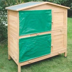 Abri pour rongeurs APPARTEMENT 2 zones 118 X 61 X 130 cm
