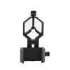 Adaptateur smartphone jumelles métal plastique PA noir 54 à 90mm