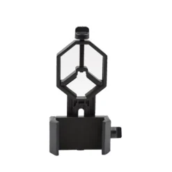 Adaptateur smartphone jumelles métal plastique PA noir 54 à 90mm
