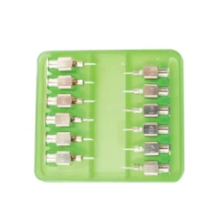 Aiguilles réutilisables acier inoxydable triple biseau Volailles - Ovins - Bovins par lot de 12