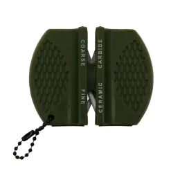 Aiguiseur de poche 2 parties carbure tungstène céramique blanche