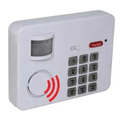 Alarme clavier No panic sirène 90dB 4 modes 13.5x10.5x3.7 cm