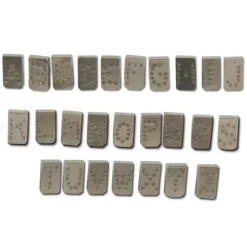 Alphabet pour pince à tatouer 5mm – Lettres A à Z sans I,O,Q